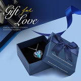 Pendant Angel Wings Heart Necklace  for Women