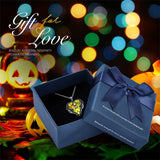 Pendant Angel Wings Heart Necklace  for Women