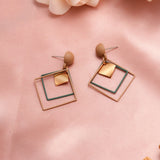 Round Dangle Earrings For Women