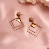 Round Dangle Earrings For Women