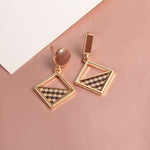 Round Dangle Earrings For Women