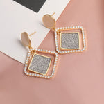 Round Dangle Earrings For Women