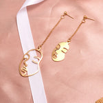 Round Dangle Earrings For Women