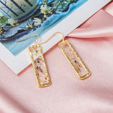 Round Dangle Earrings For Women