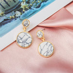 Round Dangle Earrings For Women