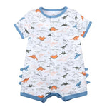 Summer baby boys clothes cotton Jumpsuit Short sleeve Roupas