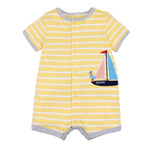 Summer baby boys clothes cotton Jumpsuit Short sleeve Roupas