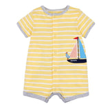 Summer baby boys clothes cotton Jumpsuit Short sleeve Roupas