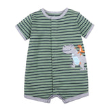 Summer baby boys clothes cotton Jumpsuit Short sleeve Roupas