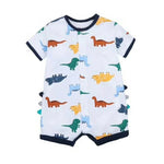 Summer baby boys clothes cotton Jumpsuit Short sleeve Roupas