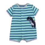 Summer baby boys clothes cotton Jumpsuit Short sleeve Roupas