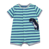 Summer baby boys clothes cotton Jumpsuit Short sleeve Roupas
