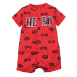 Summer baby boys clothes cotton Jumpsuit Short sleeve Roupas