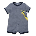 Summer baby boys clothes cotton Jumpsuit Short sleeve Roupas