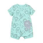 Summer baby boys clothes cotton Jumpsuit Short sleeve Roupas