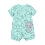 Summer baby boys clothes cotton Jumpsuit Short sleeve Roupas