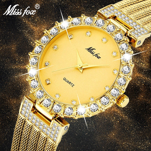 Women Watches Bracelet Waterproof Quartz Clock