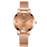 Bracelet watch women quartz clock