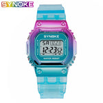 Unisex  Sports Watch LED Luminous Fashion Digital Alarm WristWatches Clocks