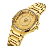 Women Watches Diamond Quartz Gold Wrist Watch