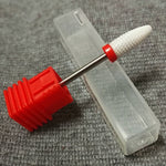 Electric Nail Drill Machine Drill Bits Ceramic Cuticle Clean Burr Nail Drill Bit Rotary Milling Cutter For Manicure Pedicure