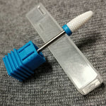 Electric Nail Drill Machine Drill Bits Ceramic Cuticle Clean Burr Nail Drill Bit Rotary Milling Cutter For Manicure Pedicure