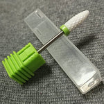 Electric Nail Drill Machine Drill Bits Ceramic Cuticle Clean Burr Nail Drill Bit Rotary Milling Cutter For Manicure Pedicure