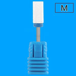 Electric Nail Drill Machine Drill Bits Ceramic Cuticle Clean Burr Nail Drill Bit Rotary Milling Cutter For Manicure Pedicure