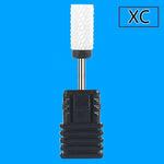 Electric Nail Drill Machine Drill Bits Ceramic Cuticle Clean Burr Nail Drill Bit Rotary Milling Cutter For Manicure Pedicure