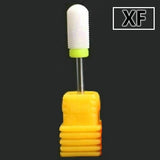 Electric Nail Drill Machine Drill Bits Ceramic Cuticle Clean Burr Nail Drill Bit Rotary Milling Cutter For Manicure Pedicure