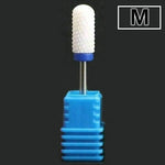 Electric Nail Drill Machine Drill Bits Ceramic Cuticle Clean Burr Nail Drill Bit Rotary Milling Cutter For Manicure Pedicure
