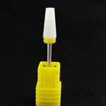 Electric Nail Drill Machine Drill Bits Ceramic Cuticle Clean Burr Nail Drill Bit Rotary Milling Cutter For Manicure Pedicure