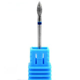 Electric Nail Drill Machine Drill Bits Ceramic Cuticle Clean Burr Nail Drill Bit Rotary Milling Cutter For Manicure Pedicure