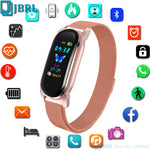 Women Men Electronic LED  Bluetooth Wristwatch