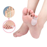 2Pcs New Silicone Feet Care Socks Moisturizing Gel Heel Thin Socks with Hole Cracked Foot Skin Care Protectors Foot Care Tool