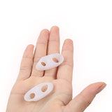 2Pcs New Silicone Feet Care Socks Moisturizing Gel Heel Thin Socks with Hole Cracked Foot Skin Care Protectors Foot Care Tool